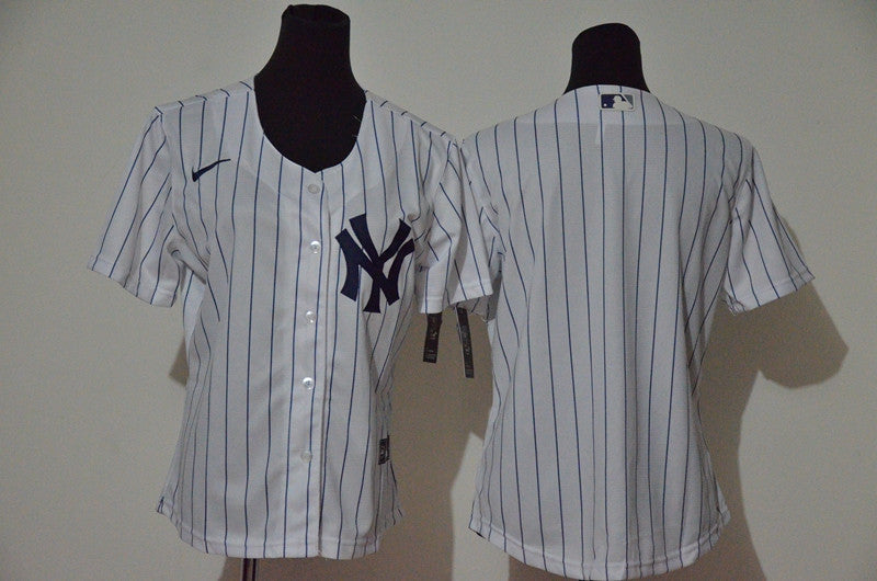 Custom New York Yankees white jersey