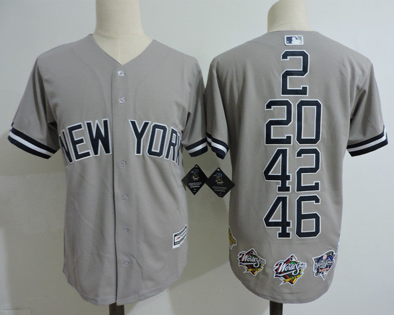 Legendary Numbers New York Yankees gray jersey