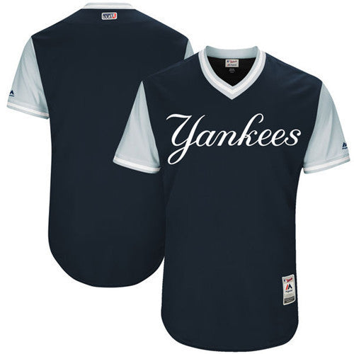 Majestic New York Yankees navy jersey
