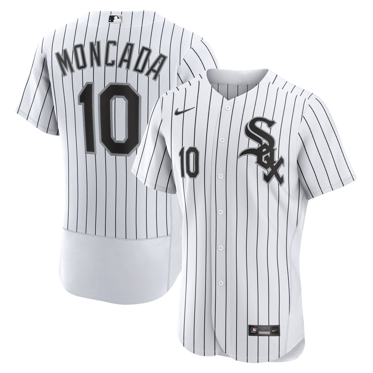 Yoan Moncada Chicago White Sox white Home jersey