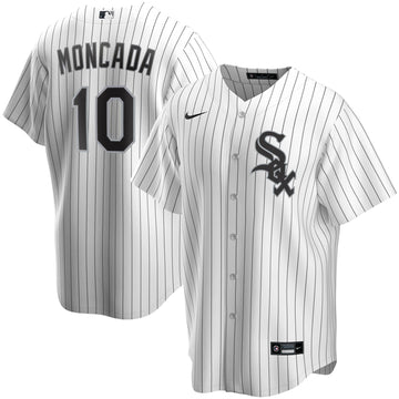 Yoan Moncada Chicago White Sox white Alternate jersey