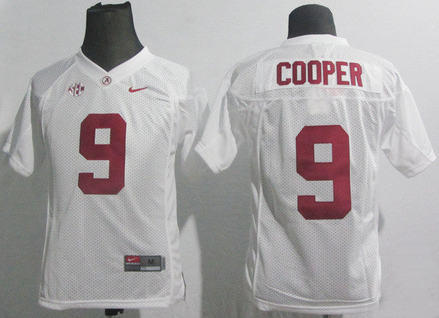 Cooper Alabama Crimson Tide white jersey