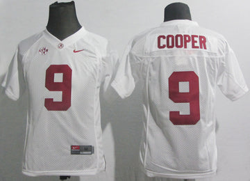 Cooper Alabama Crimson Tide white jersey