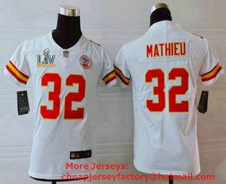 Tyrann Mathieu Kansas City Chiefs white Vapor jersey