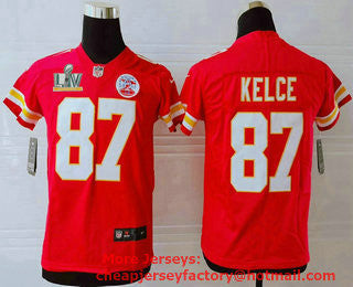 Travis Kelce Kansas City Chiefs red Vapor jersey