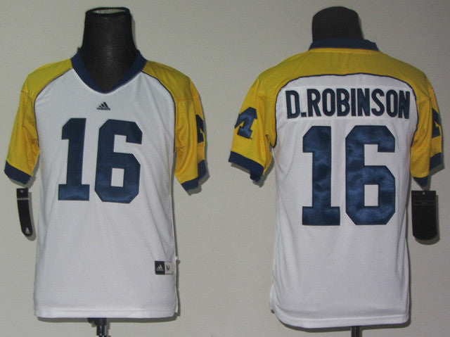 D.Robinson Michigan Wolverines white jersey