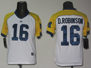 D.Robinson Michigan Wolverines white jersey
