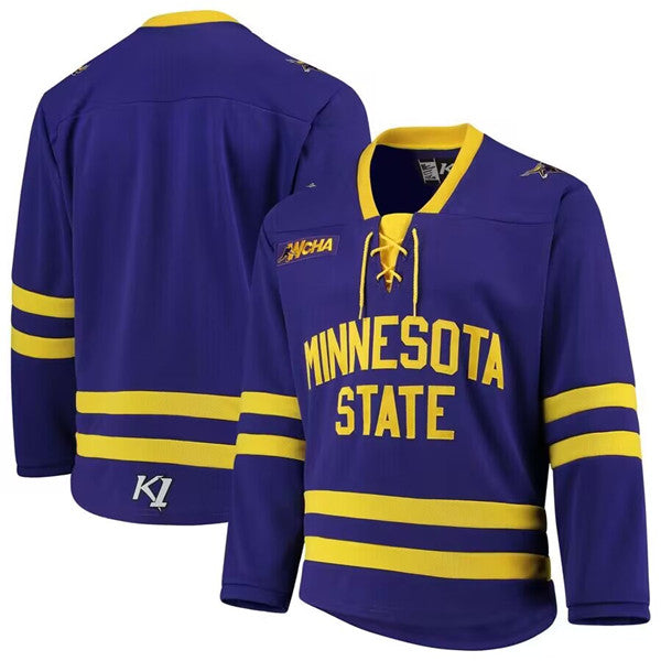Minnesota State Boston University purple jersey