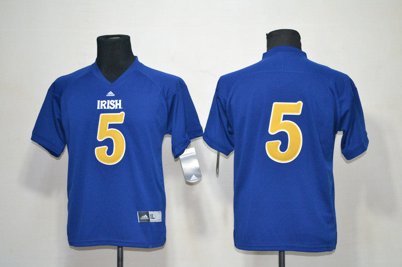 Manti Te'o Notre Dame Fighting Irish blue jersey