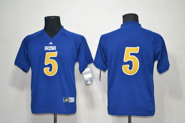Manti Te'o Notre Dame Fighting Irish blue jersey