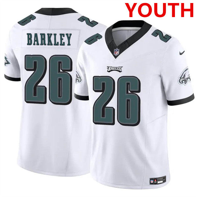 Saquon Barkley Philadelphia Eagles white Untouchable jersey