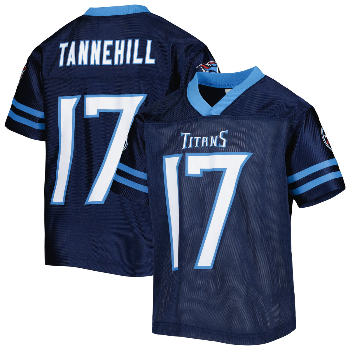 Ryan Tannehill Tennessee Titans navy jersey
