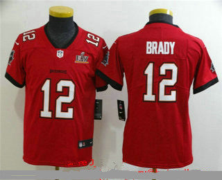Tom Brady Tampa Bay Buccaneers red Vapor jersey