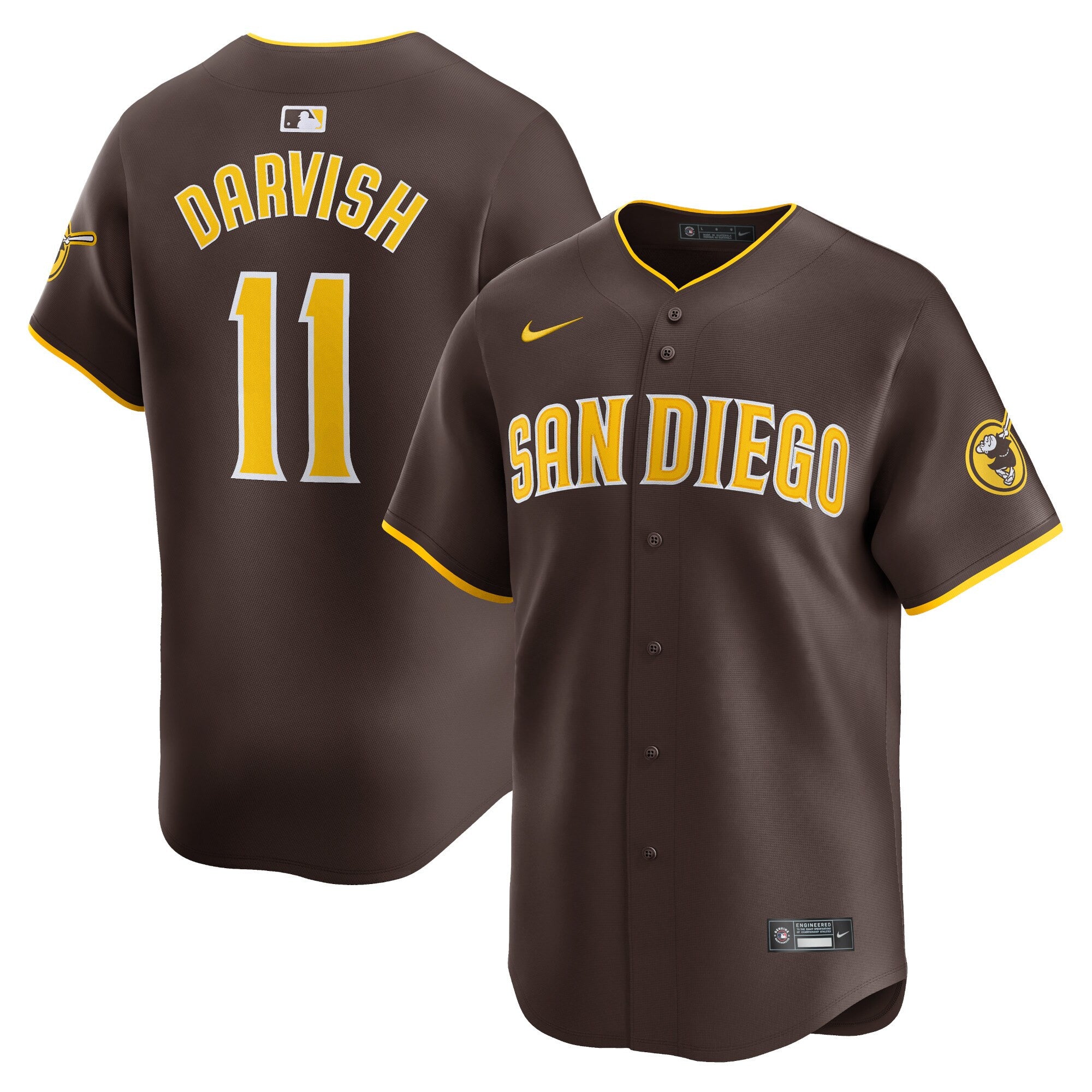 Yu Darvish San Diego Padres red Limited jersey