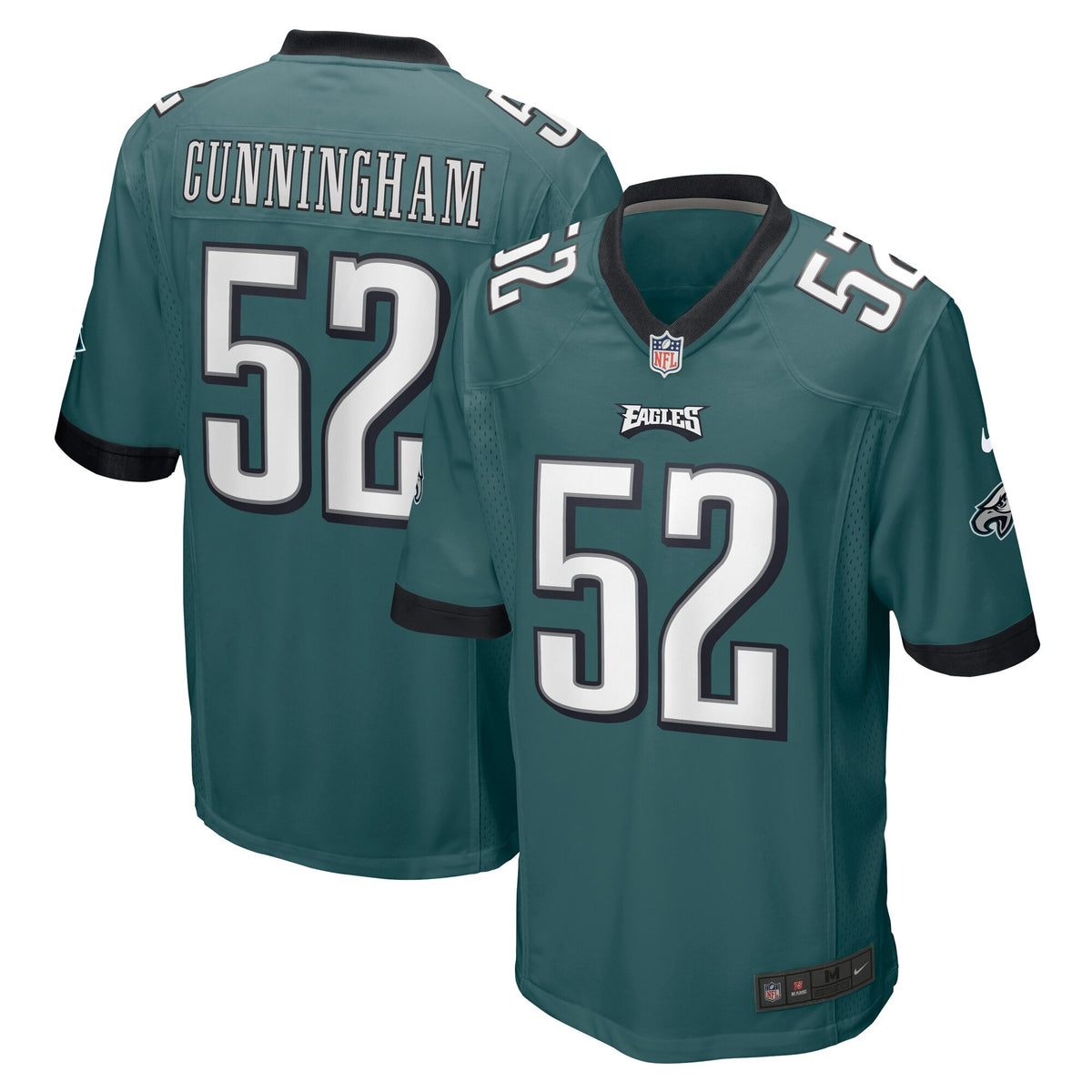 Zach Cunningham Philadelphia Eagles green jersey