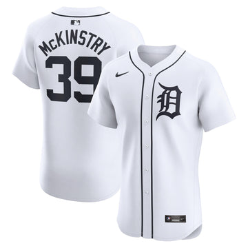 Zach Mckinstry Detroit Tigers white Elite jersey