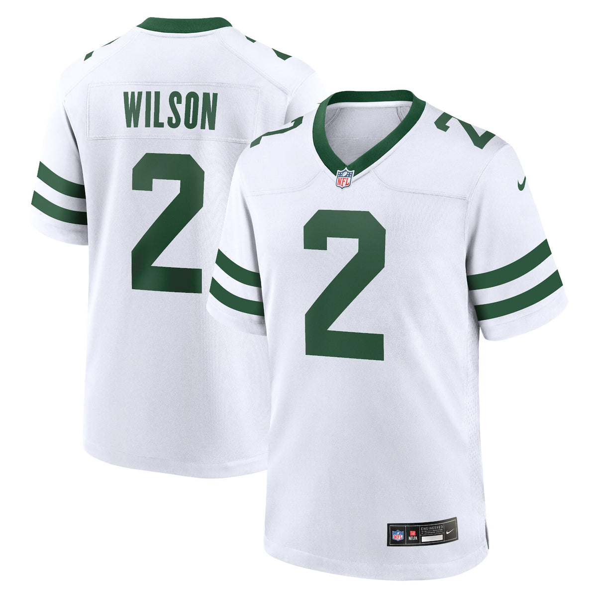 Zach Wilson New York Jets white Alternate jersey