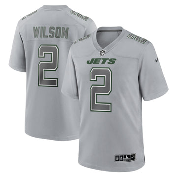 Zach Wilson Atmosphere New York Jets gray Fashion jersey