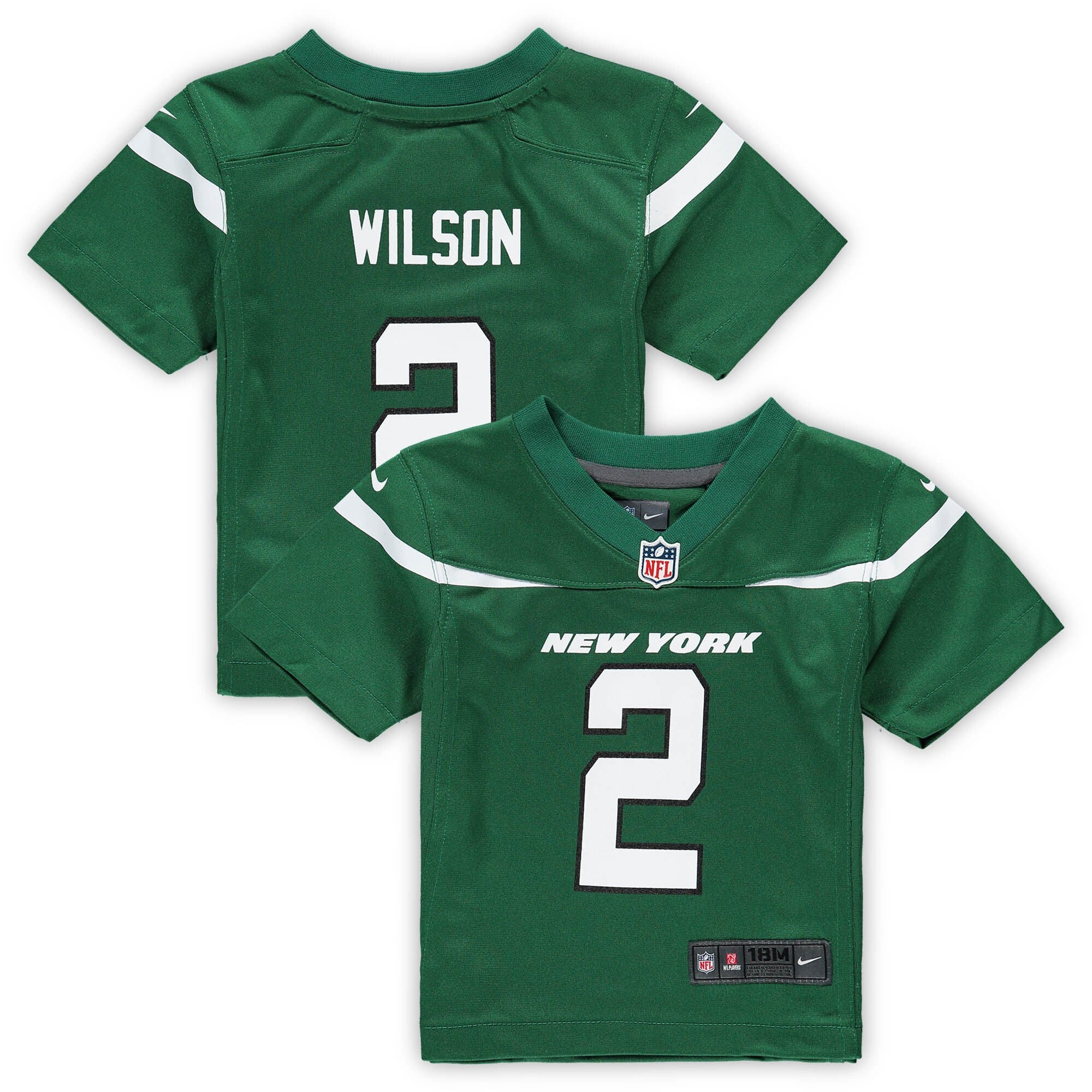 Zach Wilson Gotham New York Jets green jersey