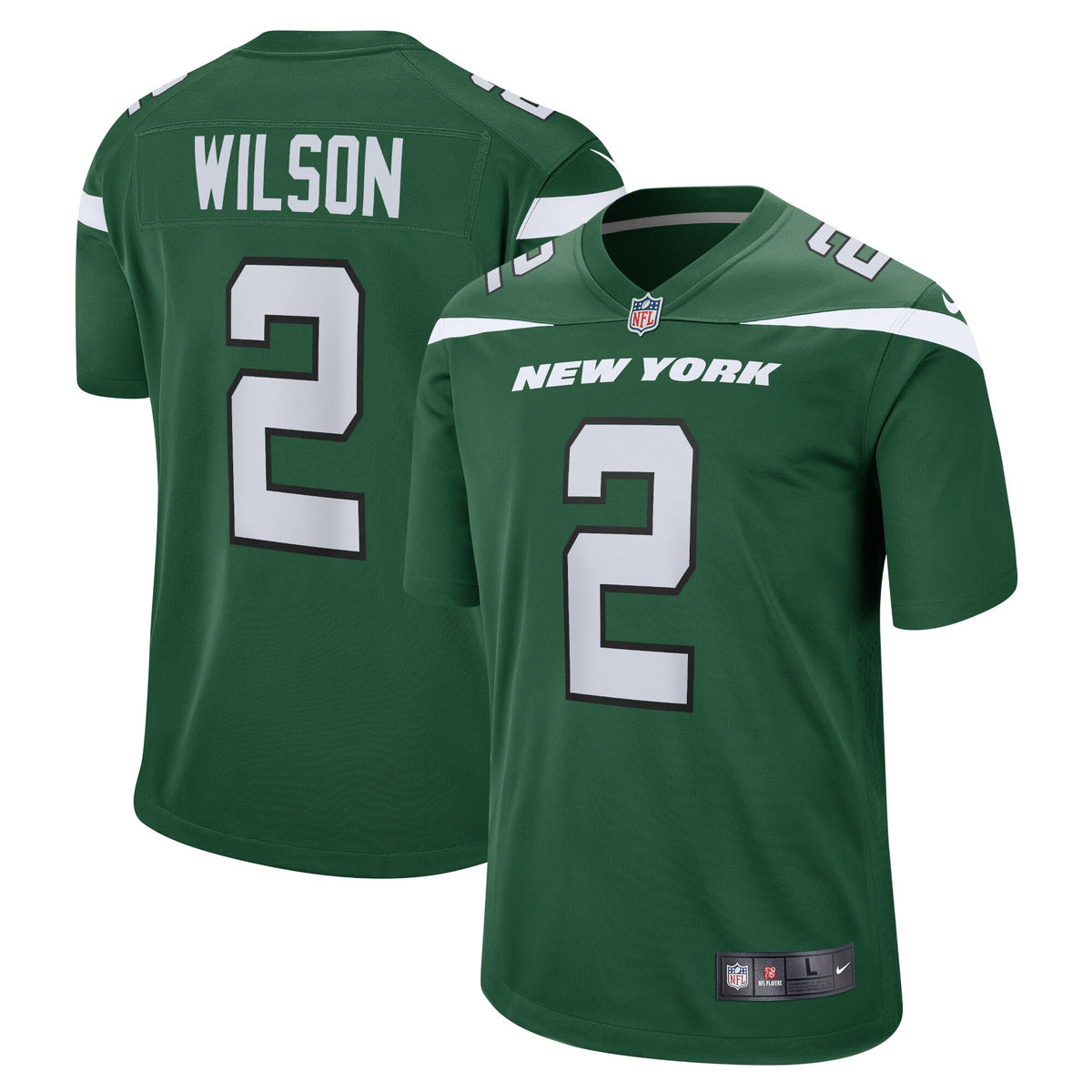 Zach Wilson Gotham New York Jets green jersey