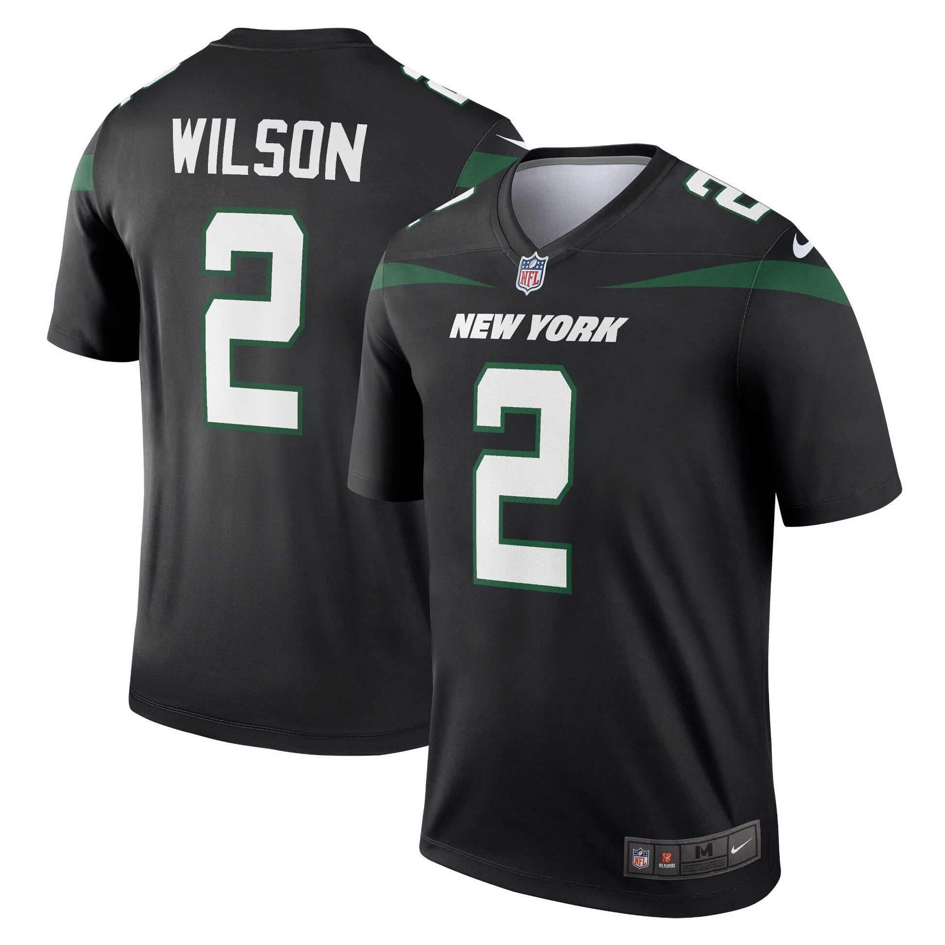 Zach Wilson New York Jets black Legend jersey