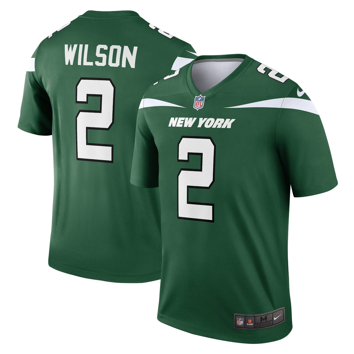 Zach Wilson New York Jets green Legend jersey