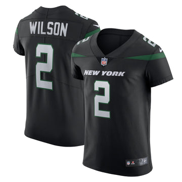 Zach Wilson New York Jets black Vapor jersey
