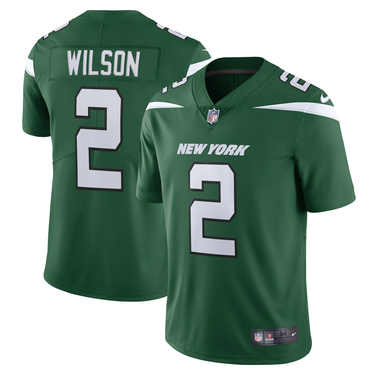 Zach Wilson New York Jets green Vapor jersey