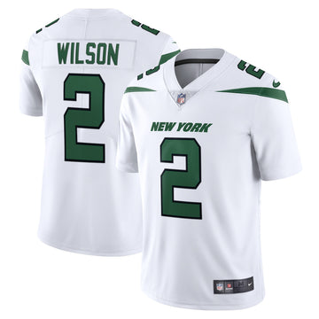 Zach Wilson New York Jets white Vapor jersey