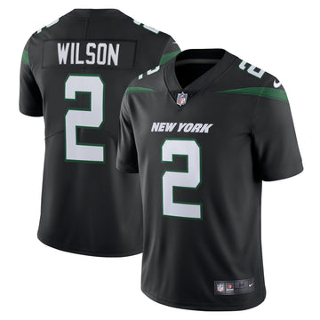 Zach Wilson New York Jets black Vapor jersey
