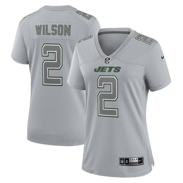Zach Wilson Atmosphere New York Jets gray Fashion jersey