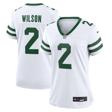 Zach Wilson New York Jets white jersey