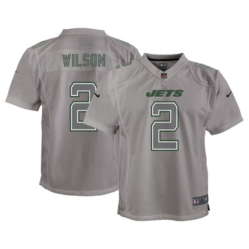 Zach Wilson Atmosphere New York Jets gray jersey