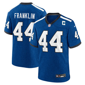 Zaire Franklin Indiana Nights Indianapolis Colts royal Alternate jersey