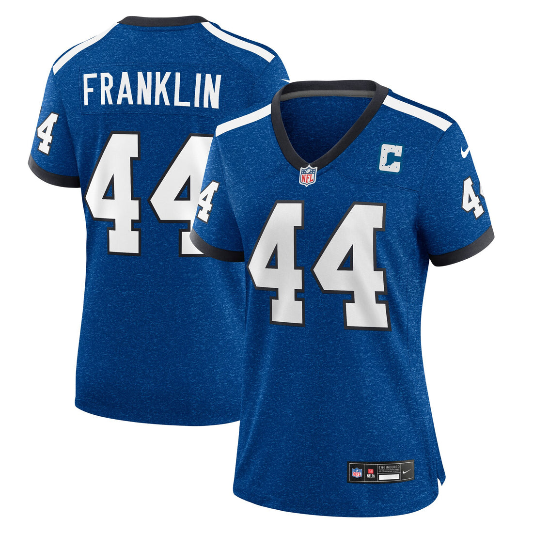 Zaire Franklin Indiana Nights Indianapolis Colts royal Alternate jersey