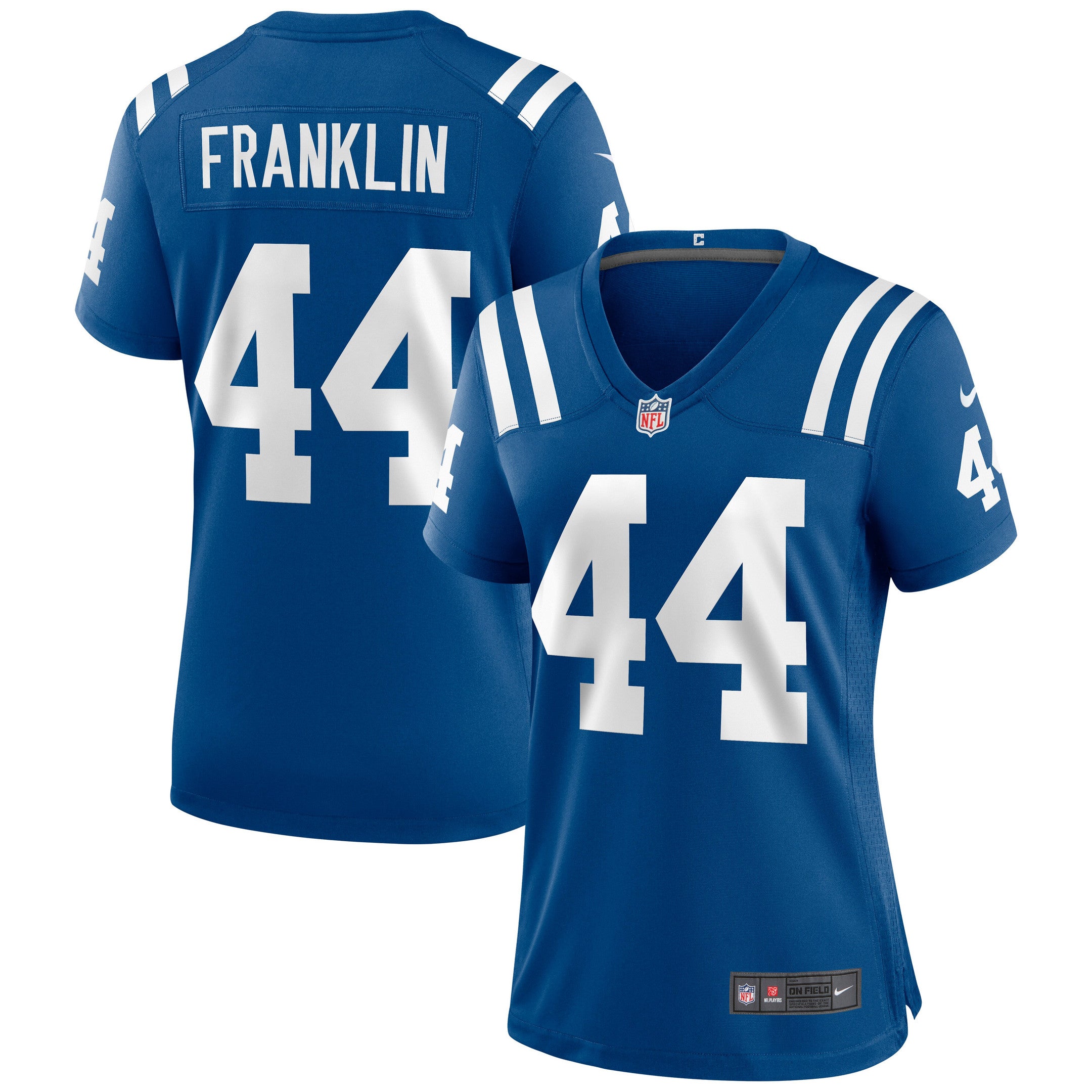Zaire Franklin Indianapolis Colts royal jersey