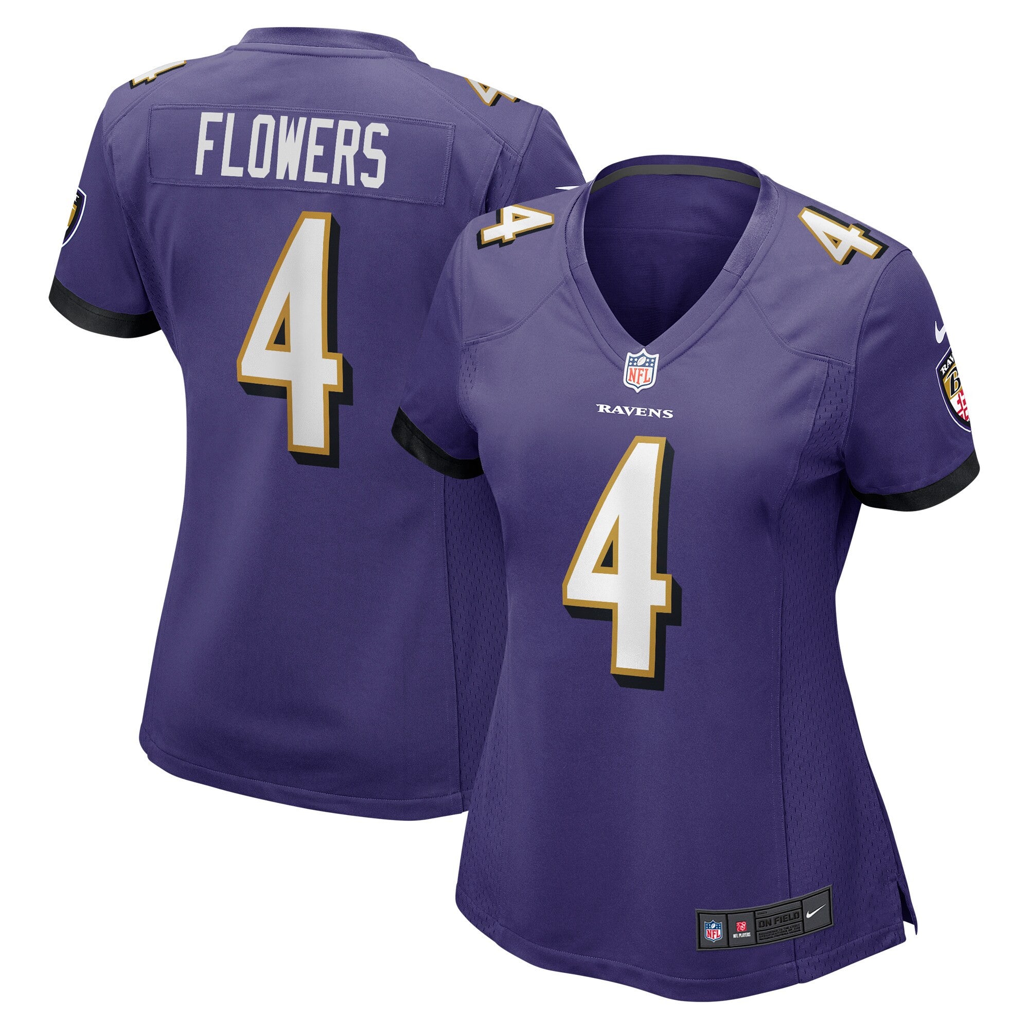Zay Flowers Baltimore Ravens purple jersey